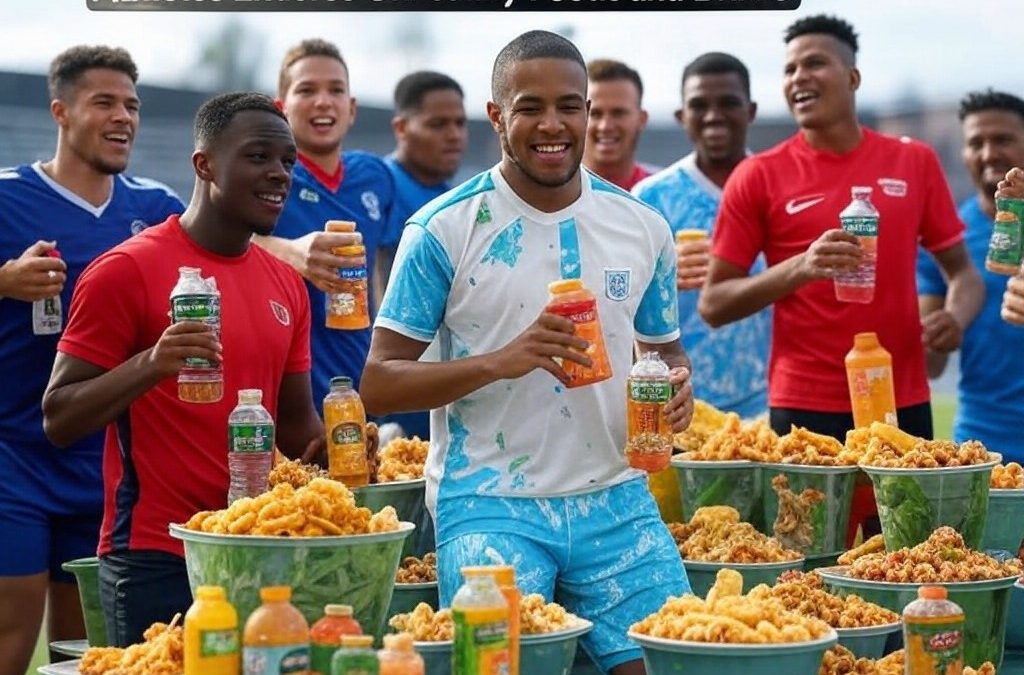 ATHLETES ENDORSE UNHEALTHY FOODS AND DRINKS